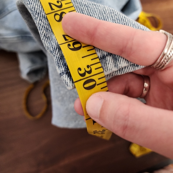 Pacsun Static Blue High Waisted Button Fly Dad Jeans - Picture 11 of 11